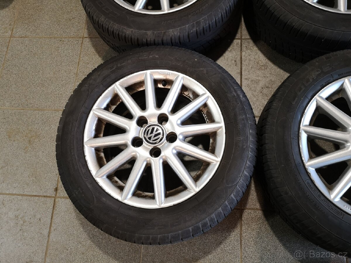 Vw Polo, Fabia alu + letní 185/60/14. - 3