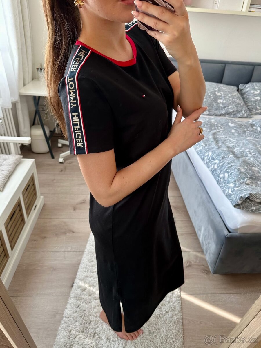 TOMMY HILFIGER ČERNÉ ŠATY - 3