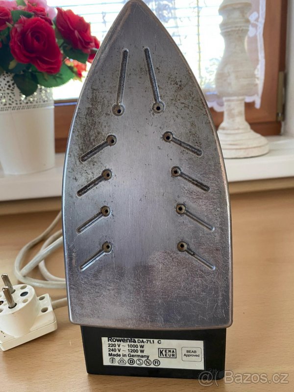 Retro žehlička Rowenta - 3