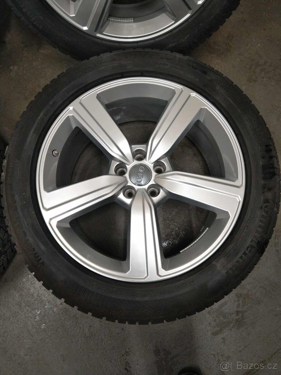 Alu R 20" AUDI + TPMS + zimné pneu...99 % stav. - 3