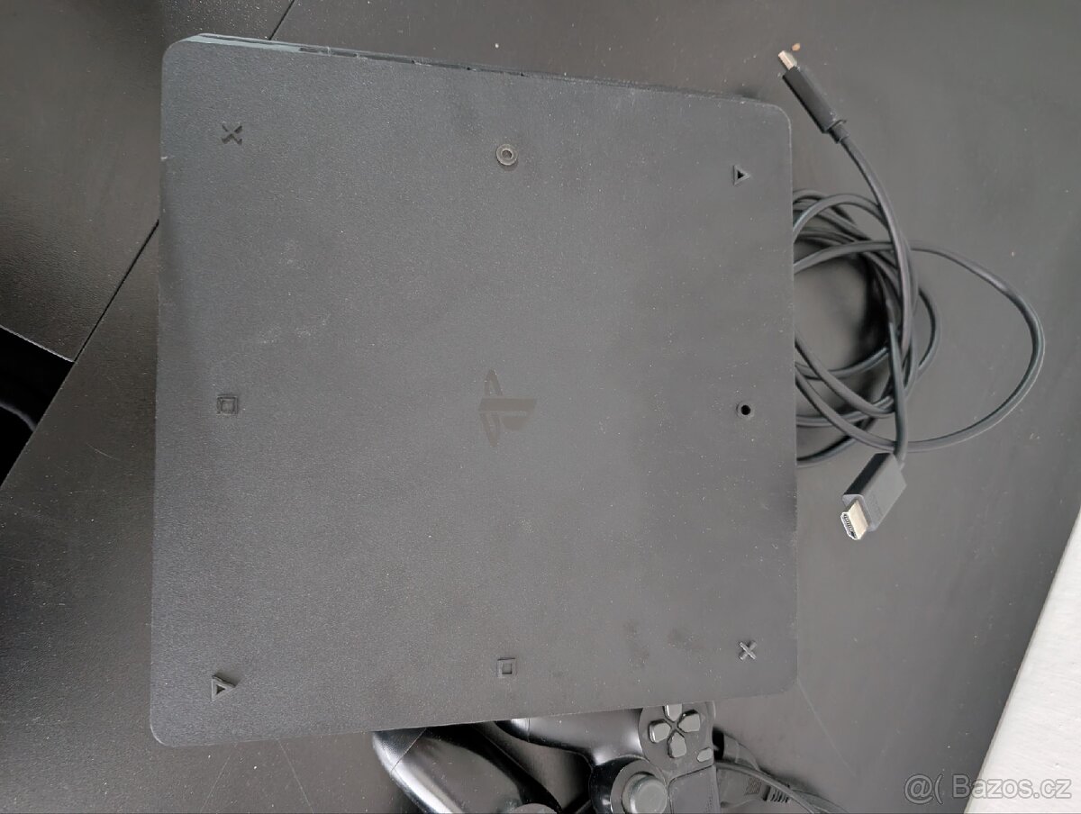 PS4 Slim + 2 ovladače+ Death Stranding - 3