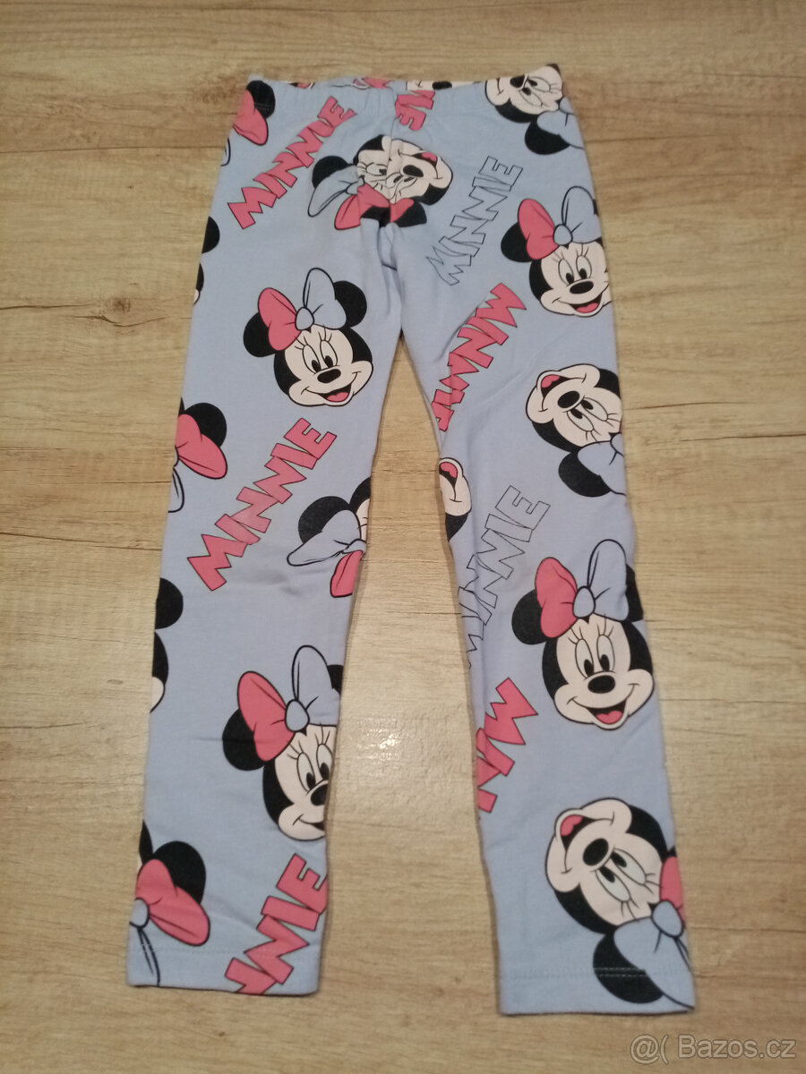 6x legíny Minnie vel. 110/116 - 3