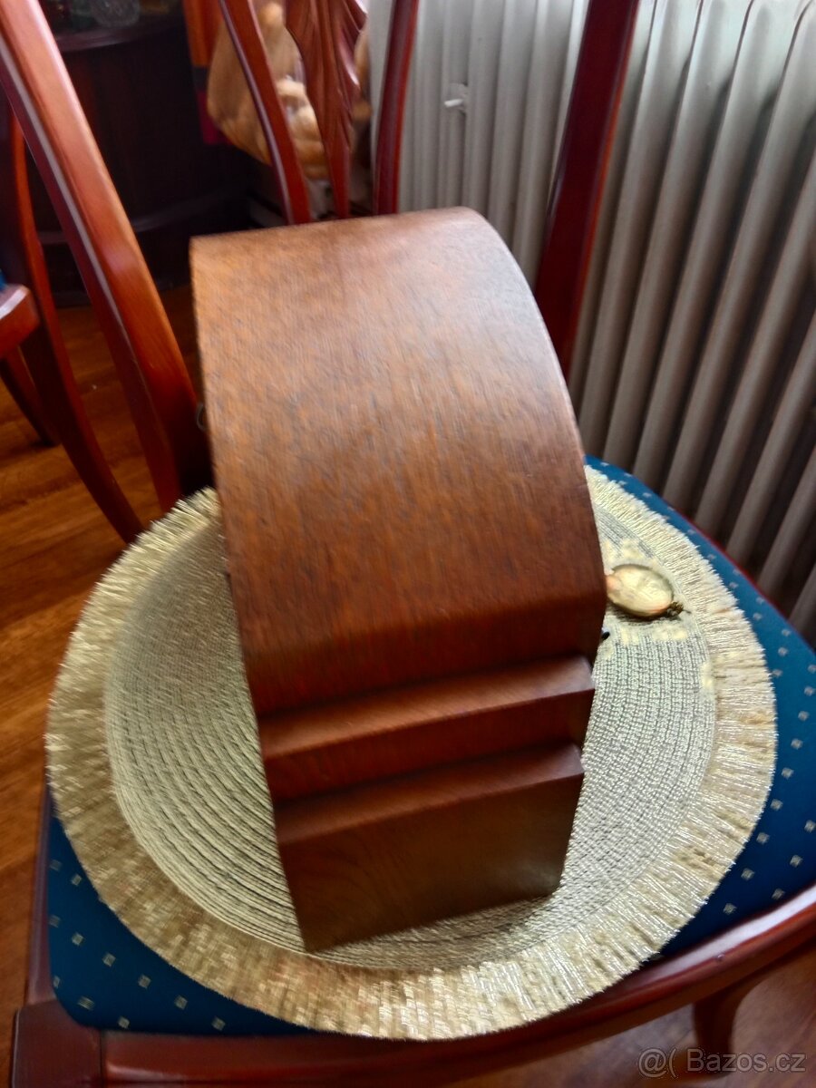 Hezké, staré bicí art Decové hodiny Junghans - 3