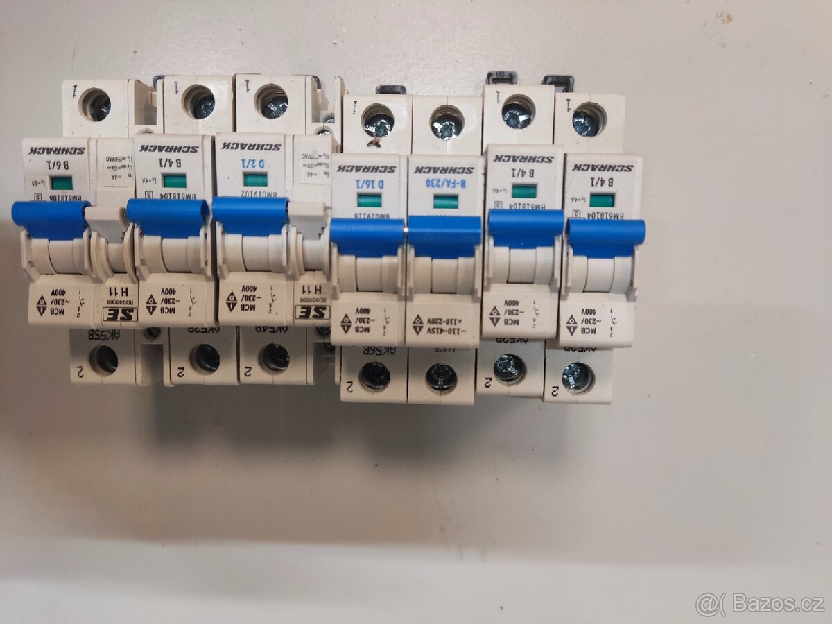 Jističe Schrack .. použité - 3