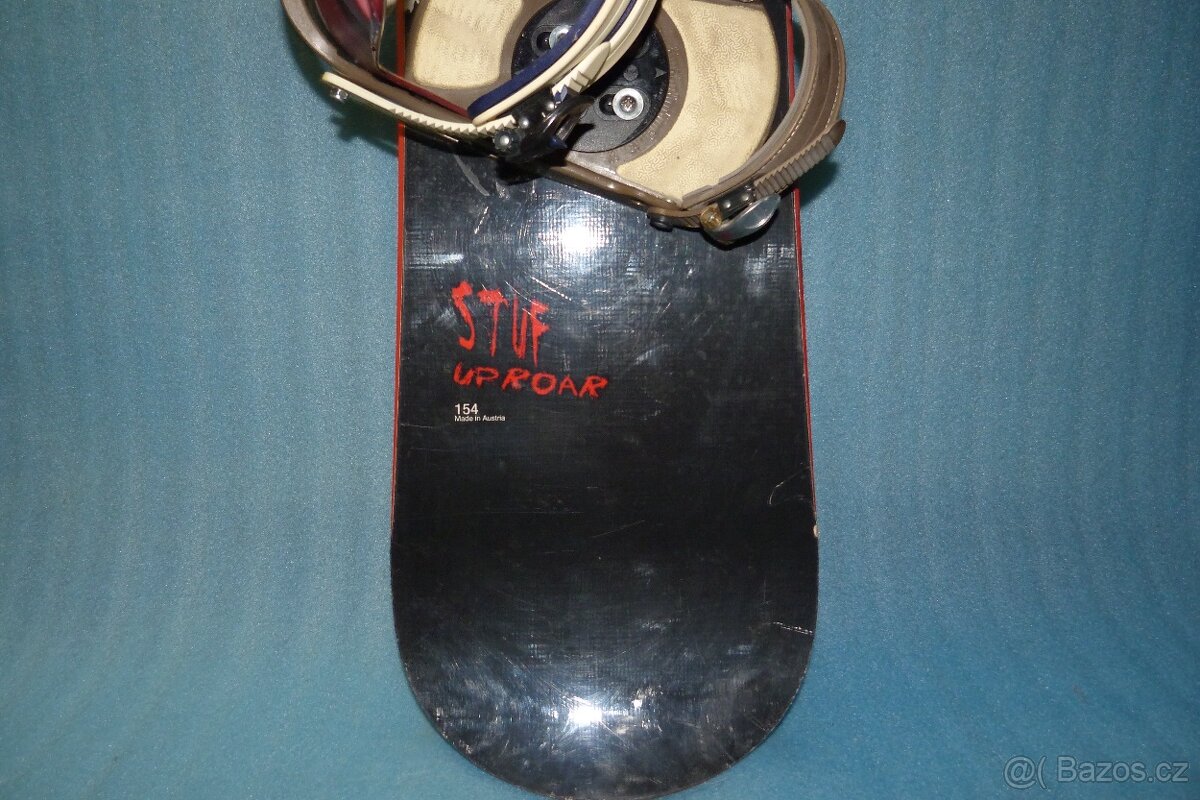 snowboard STUF Uproar + vázání Burton - 154 cm - 3