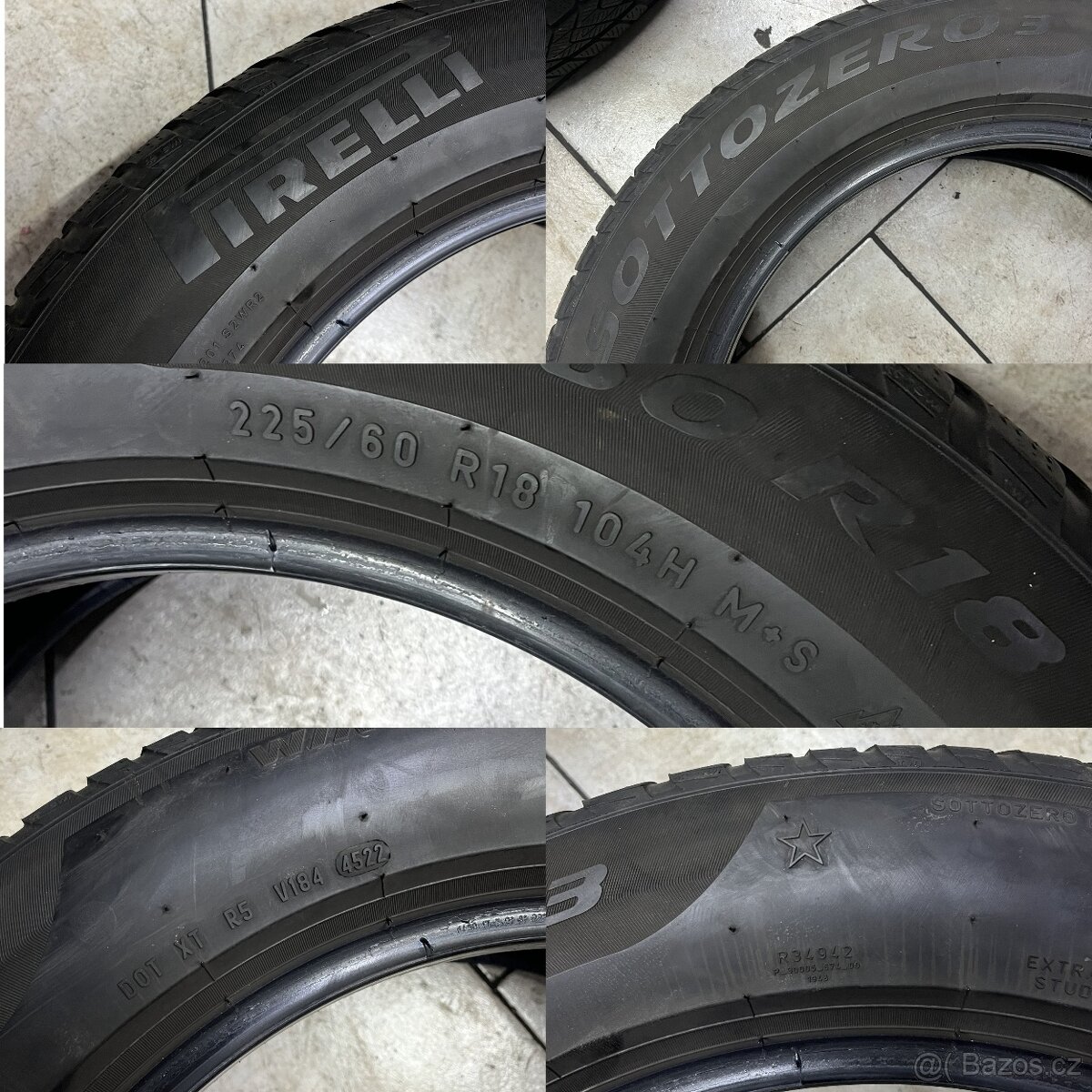 225/60/R18 Zimní pneu 2ks , Pirelli - 3