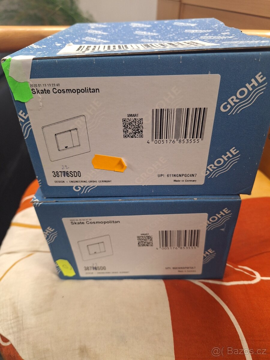 GROHE SKATE COSMOPOLITAN ovl. tlačítko WC NEREZ GRH38732SDO - 3