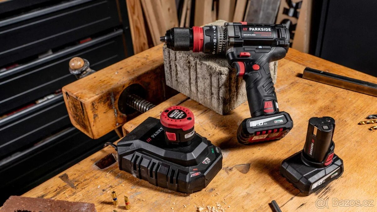 Zcela nový Parkside Performance vrtací šroubovák 12V 80Nm - 3