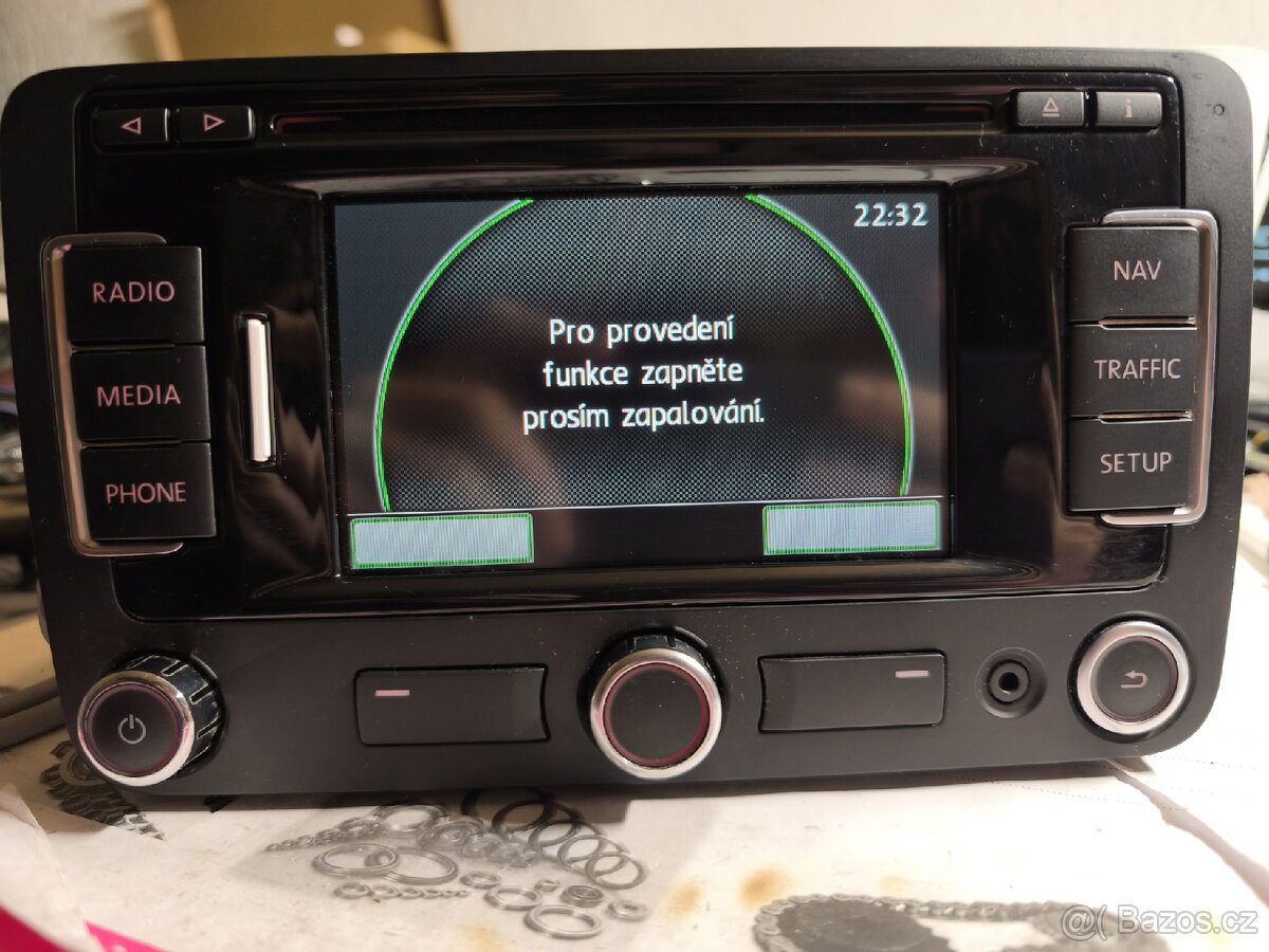 VW RNS315 BT DAB autorádio navigace 3C0035279G - 3