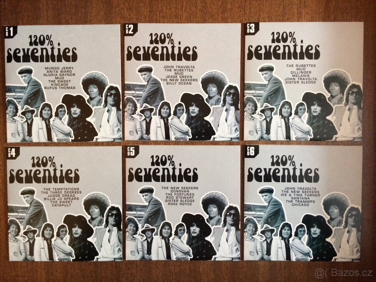 120% Seventies 6CD Box - 3