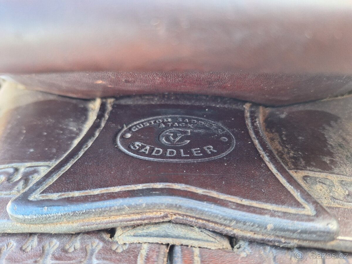 Prodám westernové sedlo 16" - 3