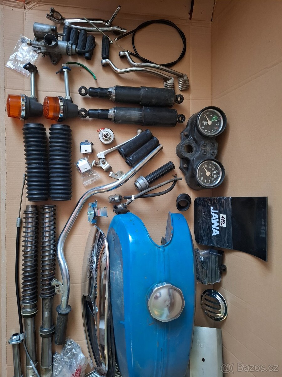 JAWA 350 634 - díly - 3