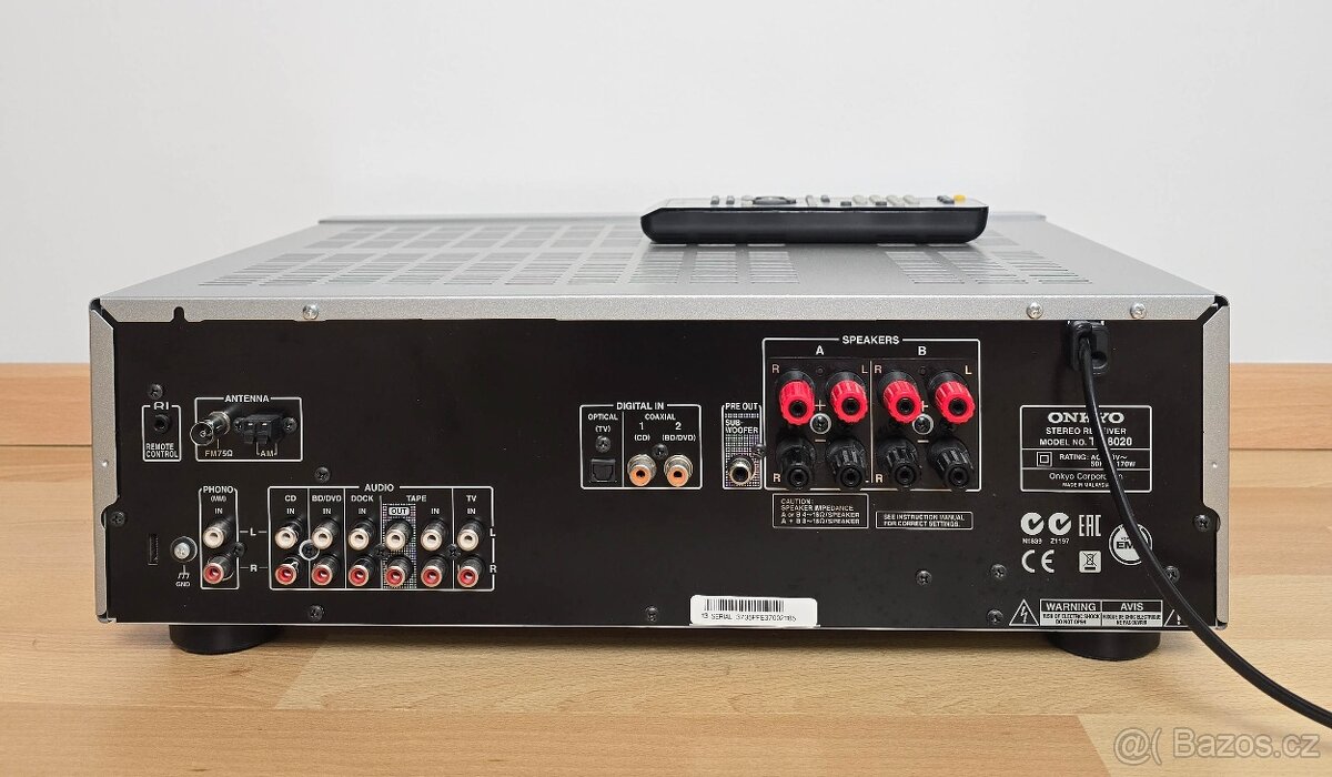 Onkyo TX-8020 /Phono/Optika/SUB OUT/FM - 3