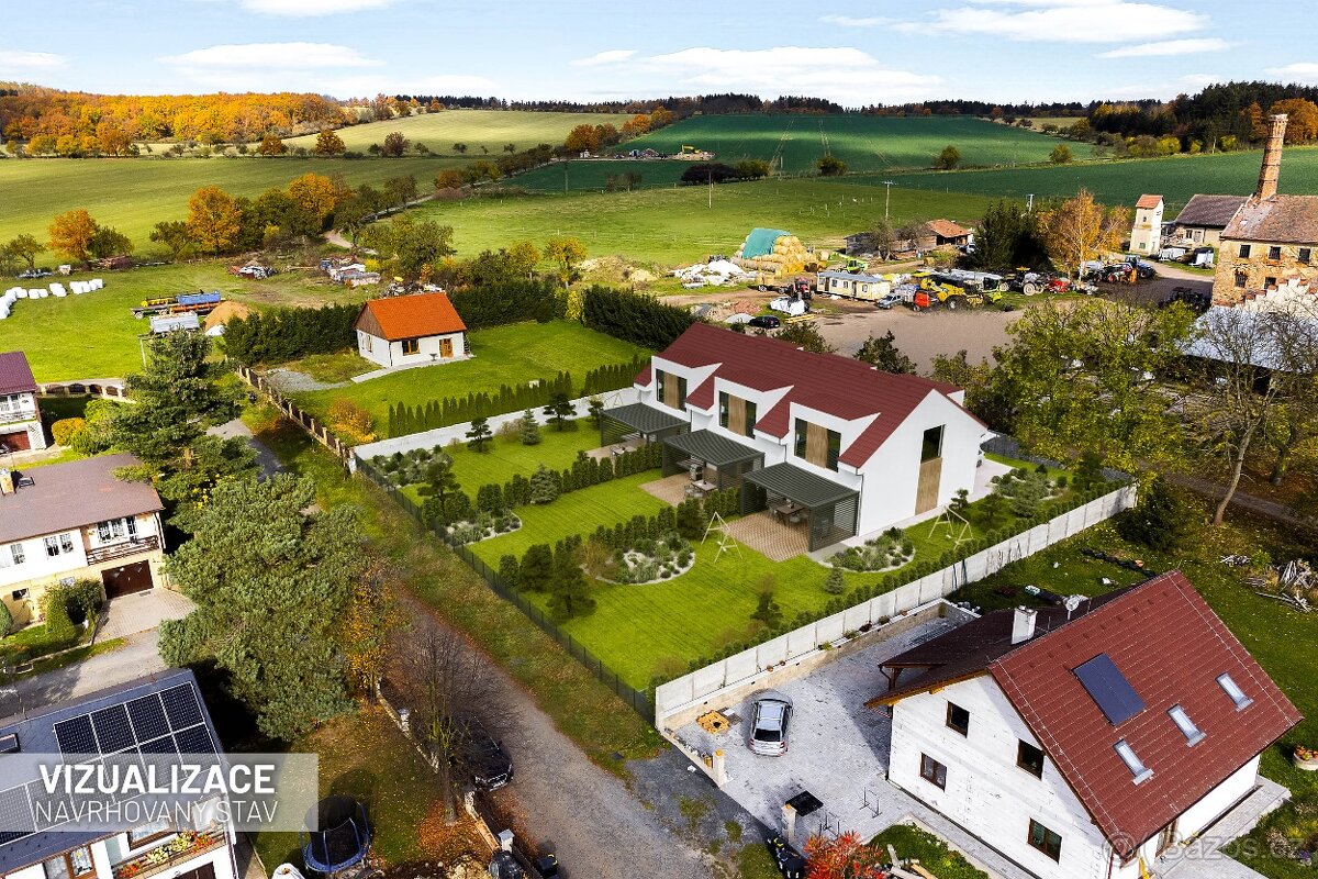 Pozemek pro developera či rodinu - možnost dvoj/trojdomu - 3