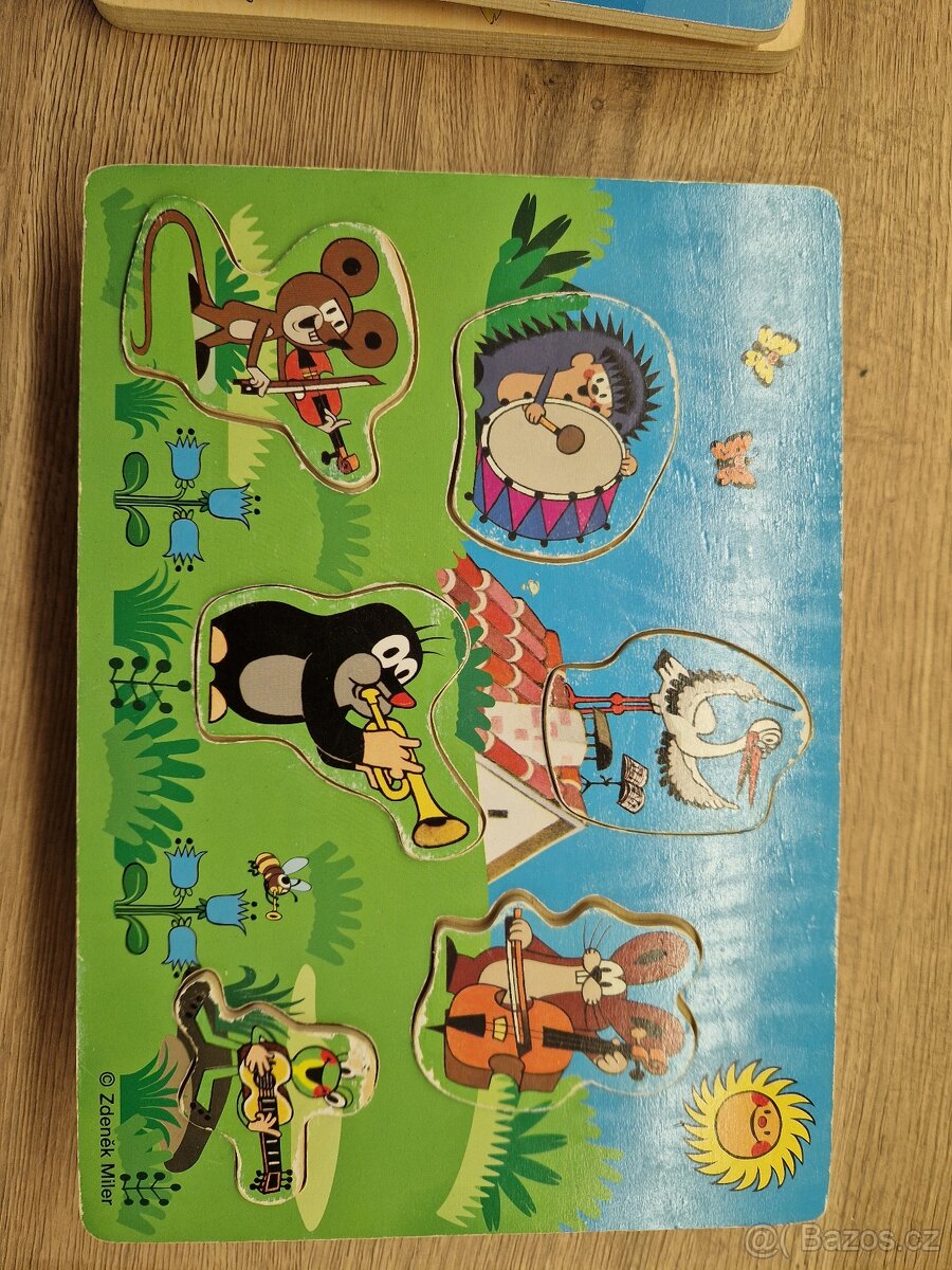 dřevěné puzzle - 3