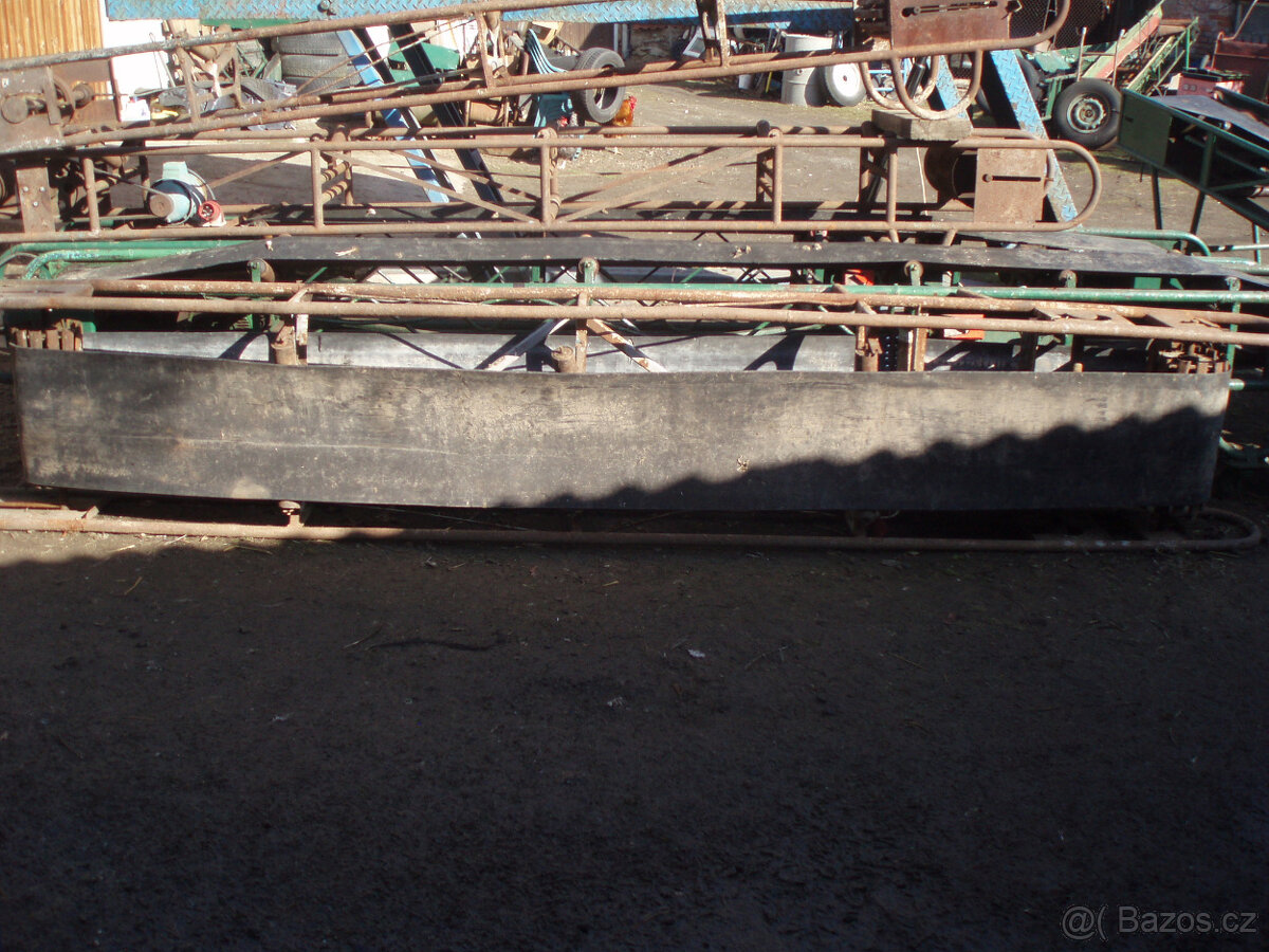 pásový dopravník 4m,380V - 3