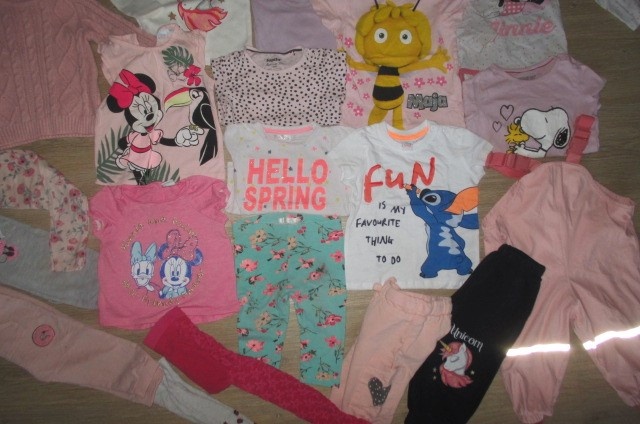 Dívčí velký balík oblečení, 68/74/80/86/92, bunda, zatepleté - 3