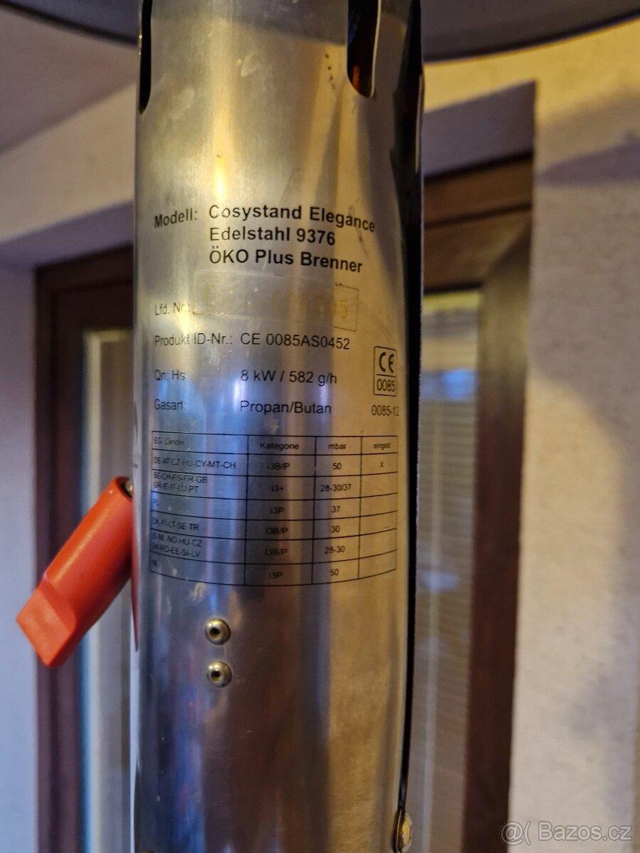 Plynový terasový sálač Elder - 3