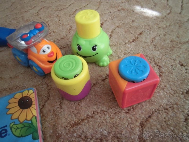 Hračka+leporelo+kostky Fisher Price - 3