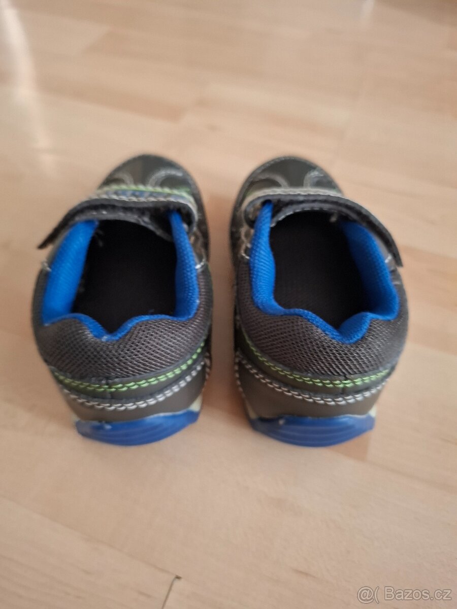 Dětské tenisky botičky Skechers modré velikost 22 - 3