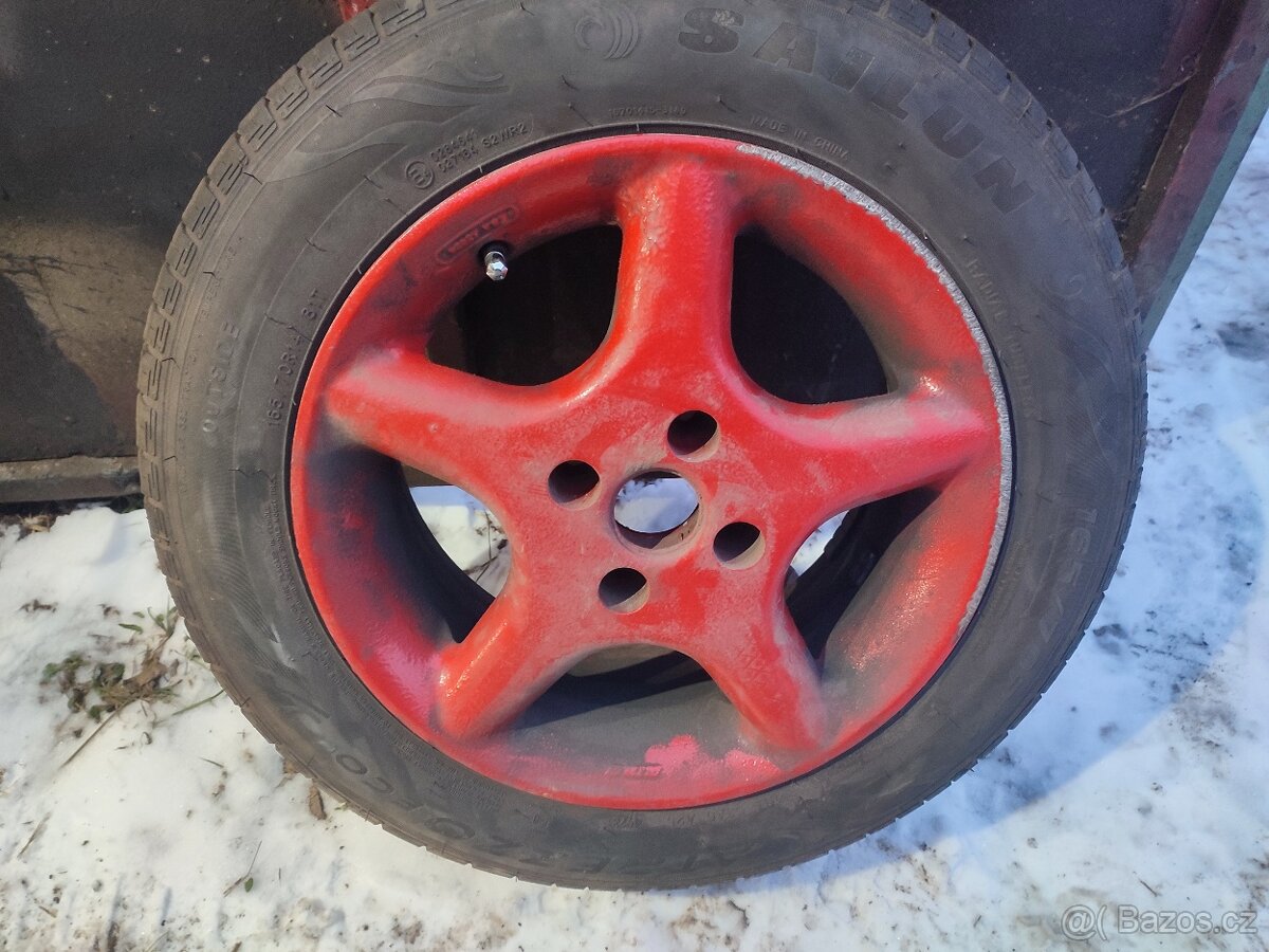Prodám kola 4x100 r14 letní - 3