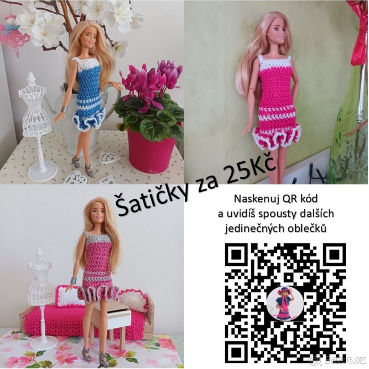 šatičky pro panenku Barbie - 3