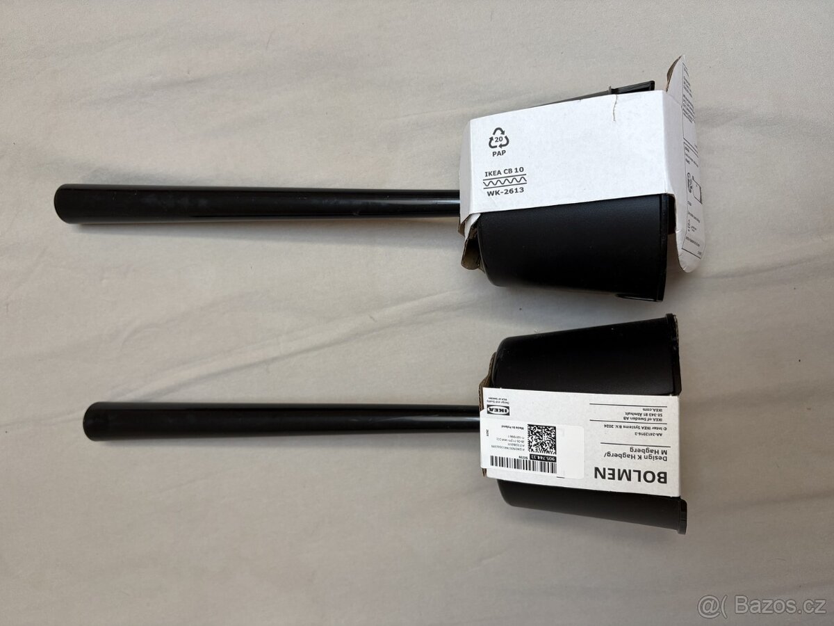 2× WC štětka IKEA BOLMEN – nová, černá - 3