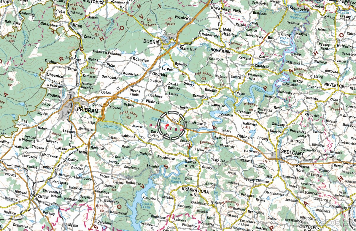 Zemědělská půda, prodej, Obory, Příbram - 3