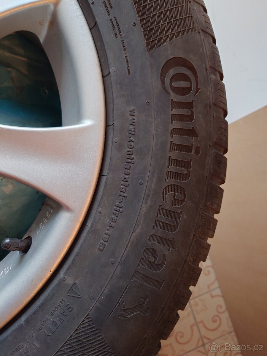 zimní pneu+alu ráfky 6,5Jx16H2 - 3