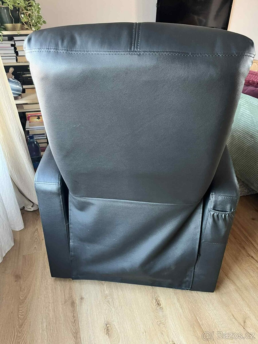 Masážní křeslo HOVBORG černá - 3