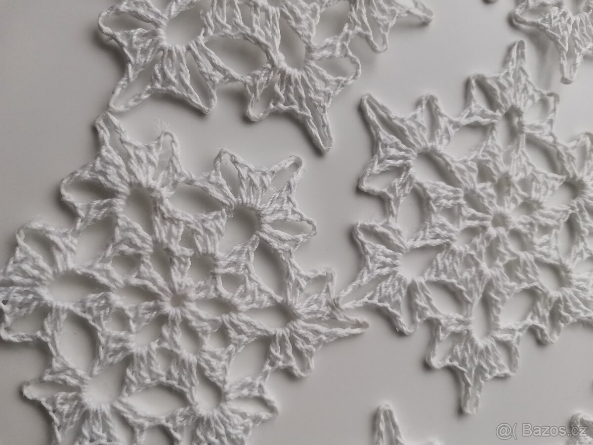 Vločky na vánoční stromeček - 3