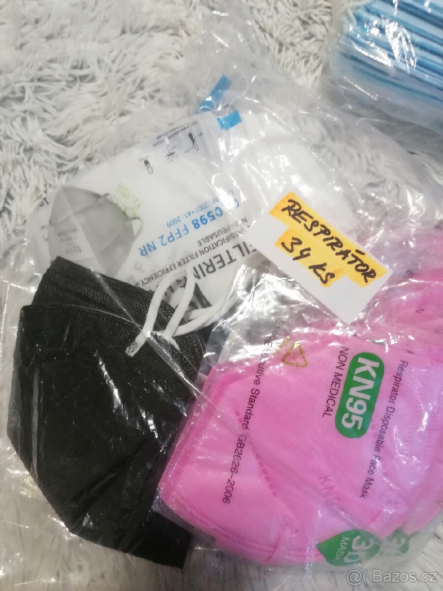 Nové roušky a respiratoty - 3