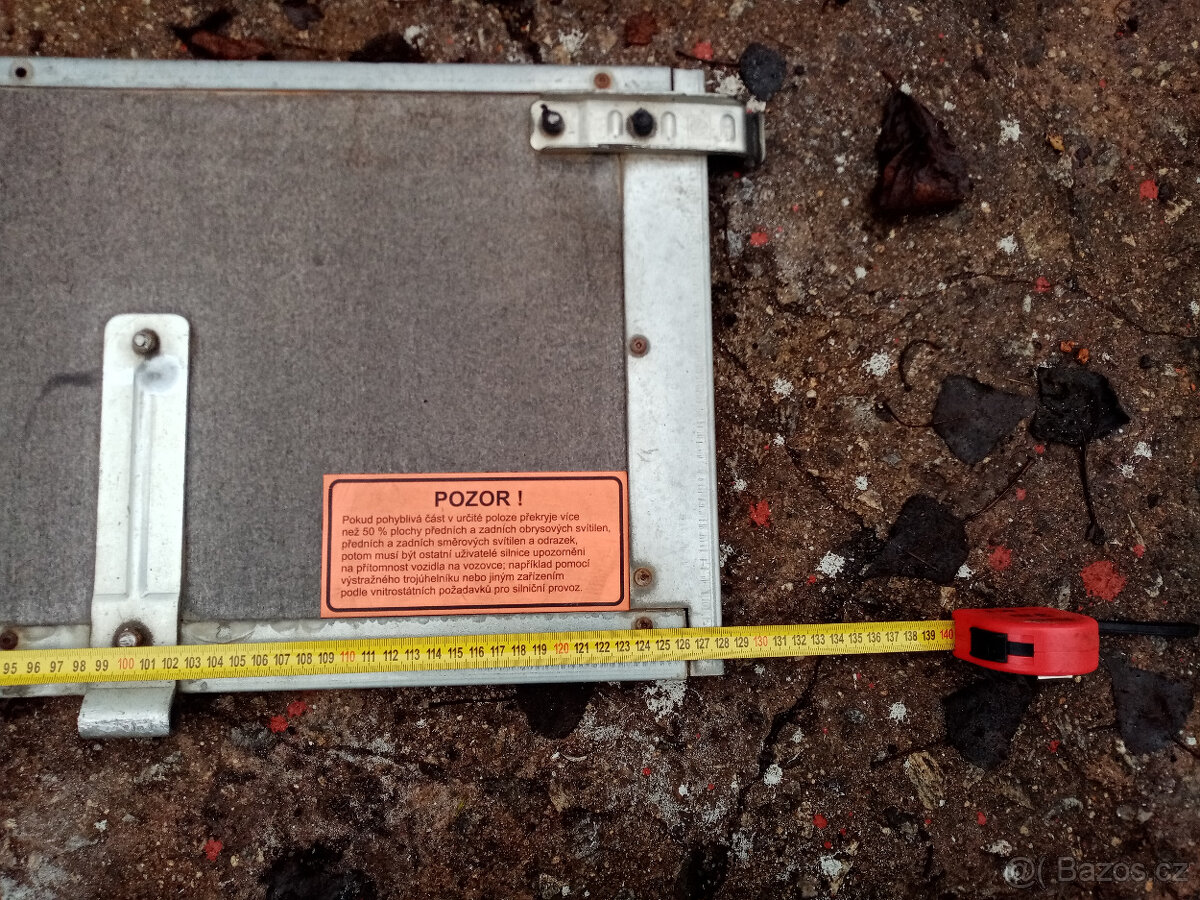 Čelo přívěsného vozíku š128xv31 - 3