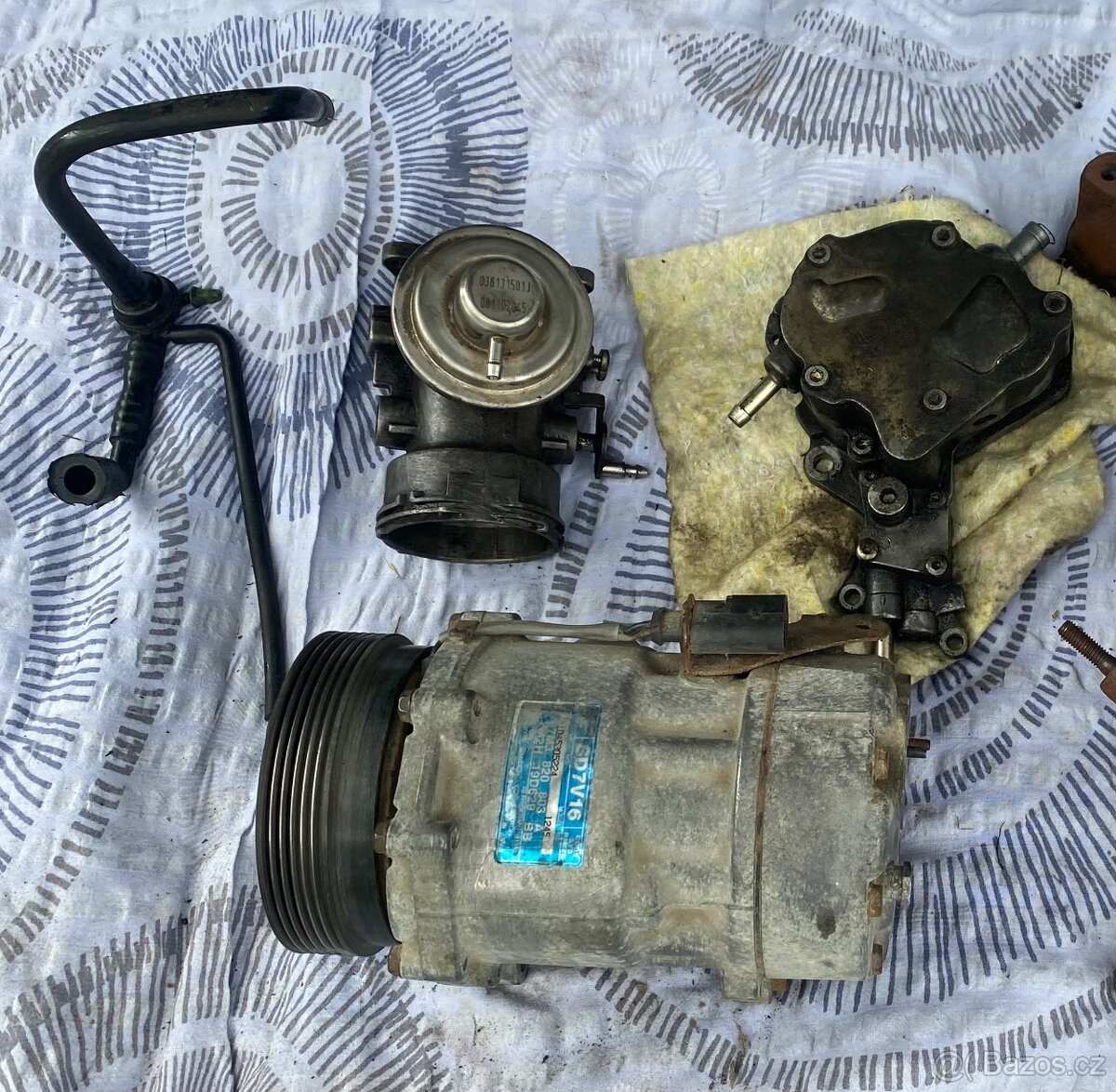 Motor 1.9 TDi 85kw typ AUY celý nebo díly motoru - 3