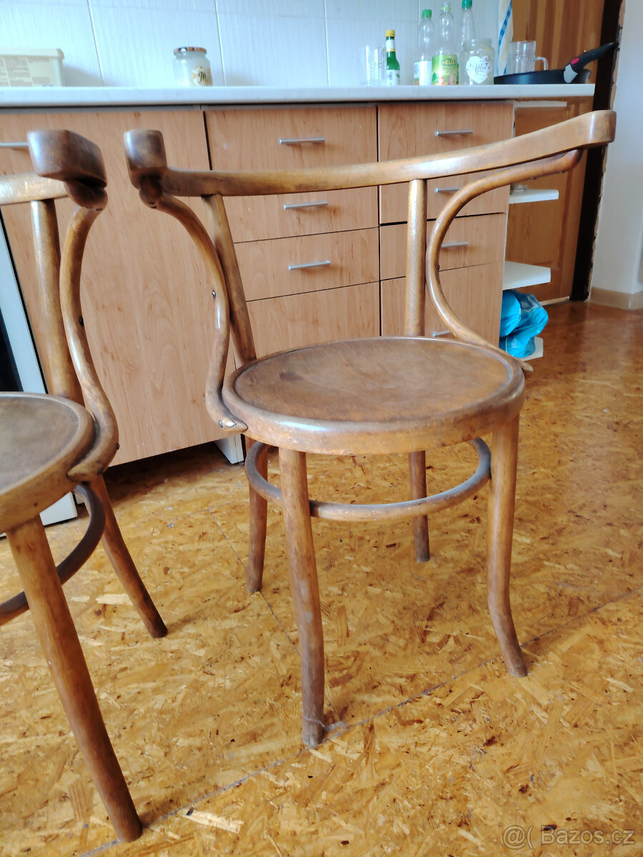 Polokřesla Thonet, 2 ks - 3