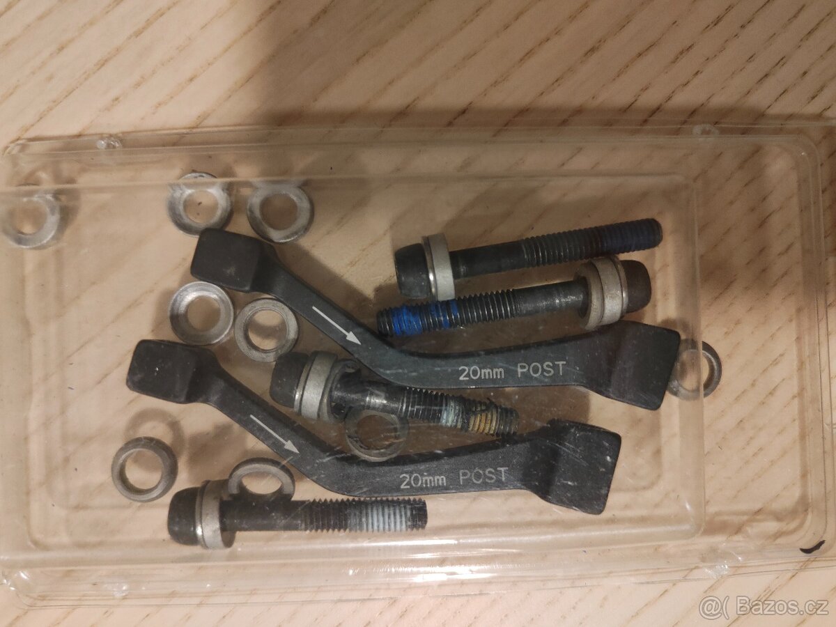 Brzdy SRAM Guide + kotouče + destičky + adaptéry - 3