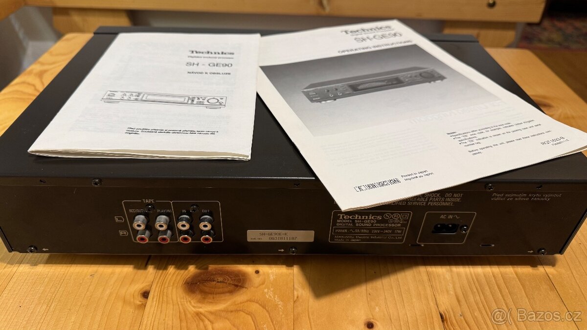 Digitální zvukový procesor Technics SH-GE90 - 3