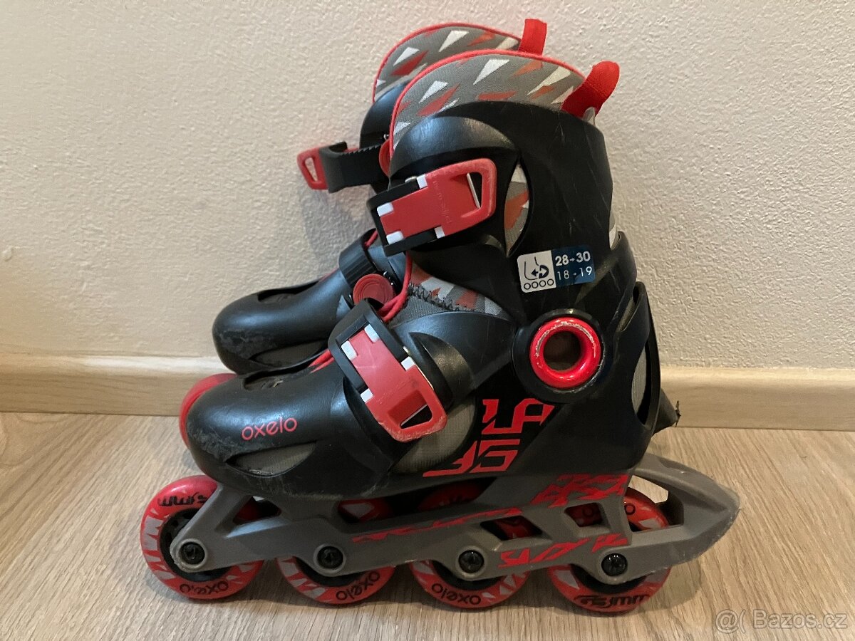 Dětské kolečkové brusle, helma, chrániče - 3