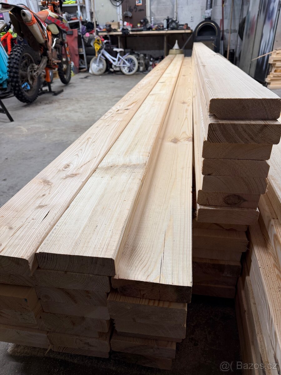 Fošny borovice hoblované s fázemi - 3