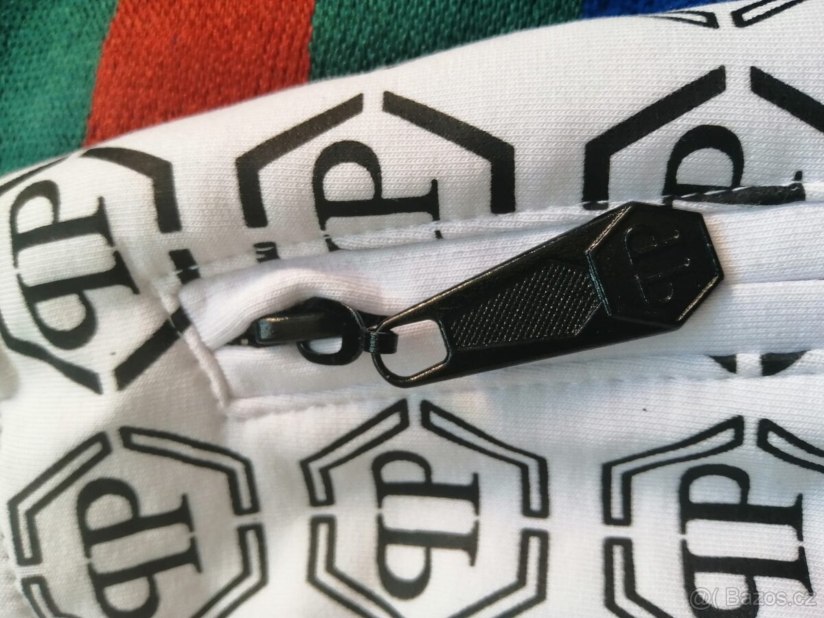 Kraťasy,šortky 3/4 Phillip Plein bílé - 3