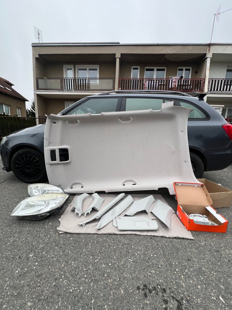 Stropnice se sloupky a madly - Škoda Fabia 2 combi - 3