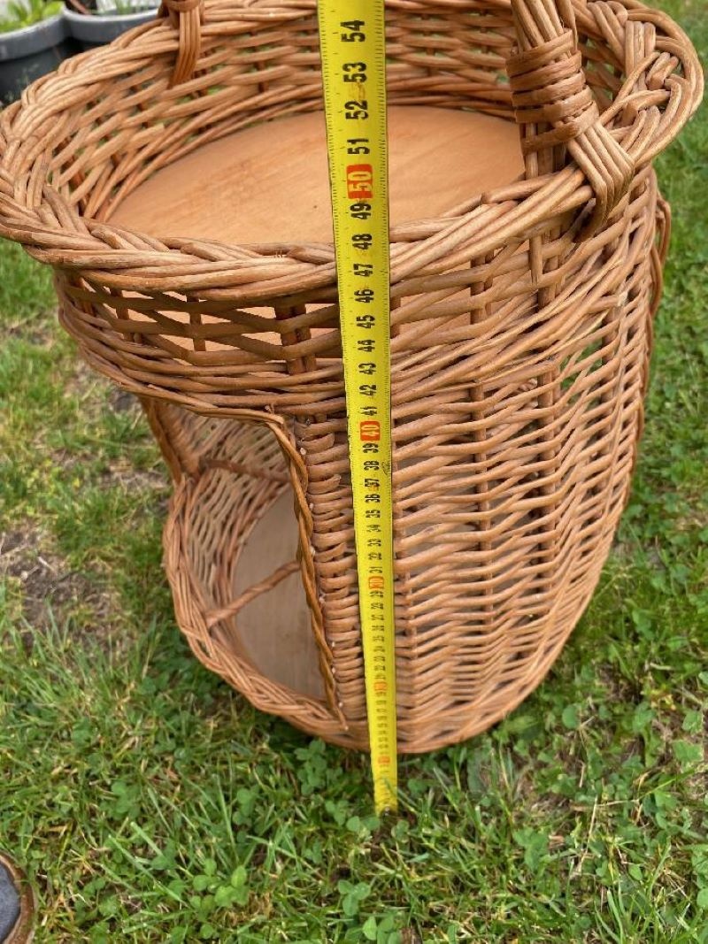 Ratanový koš na servírování nápojů - 3