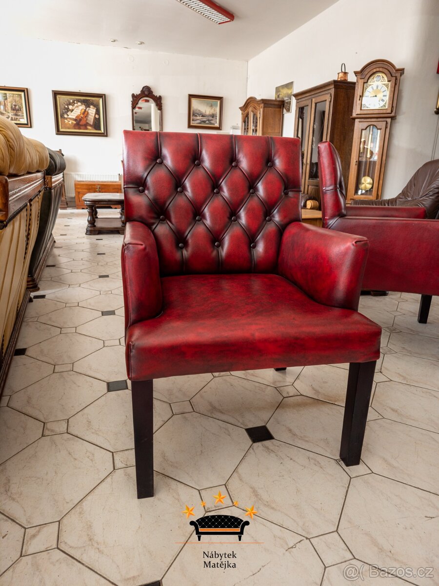 Chesterfield křesílka - 3