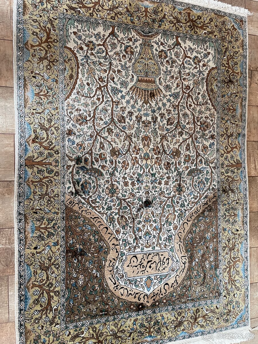 Perský hedvábný koberec TOP 190x125 - 3