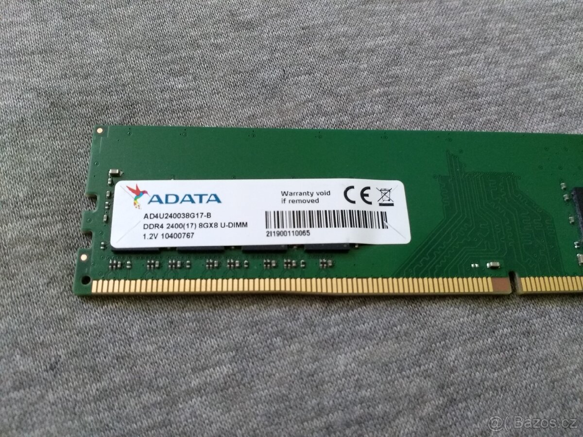 Adata DDR4 8GB 2400MHz CL17 - 3