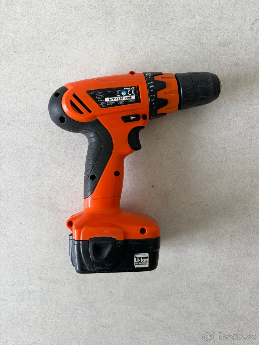Aku vrtačka Einhell BCD 14,4 Li + baterie + nabíječka - 3