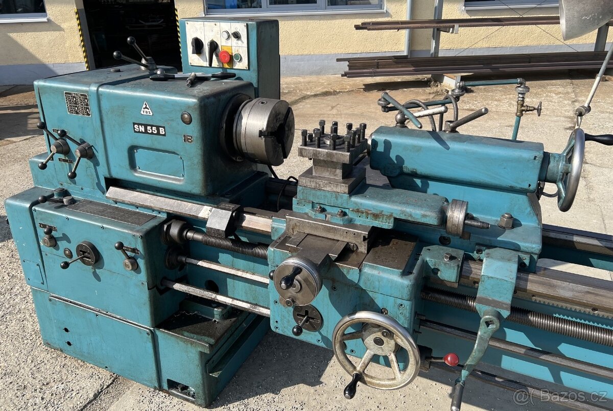 Hrotový soustruh SN 55B / 2000 - 3