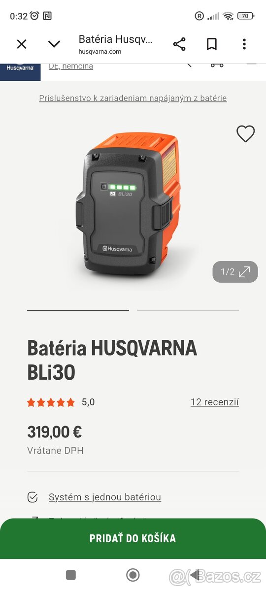 Akumulátor Bli30 - 3
