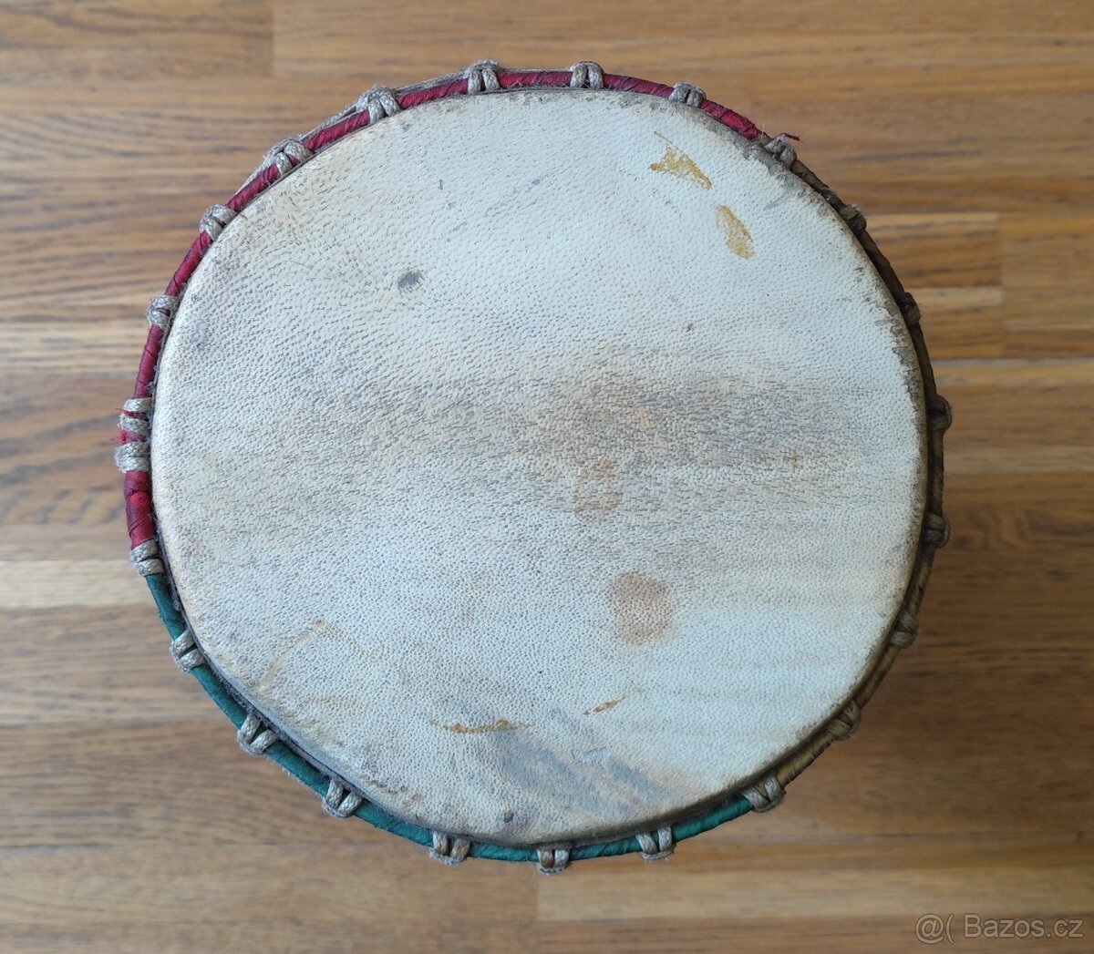 AFRICKÝ BUBEN (DJEMBE) PRŮMĚR 20 cm/VÝŠKA 26,5 cm - 3