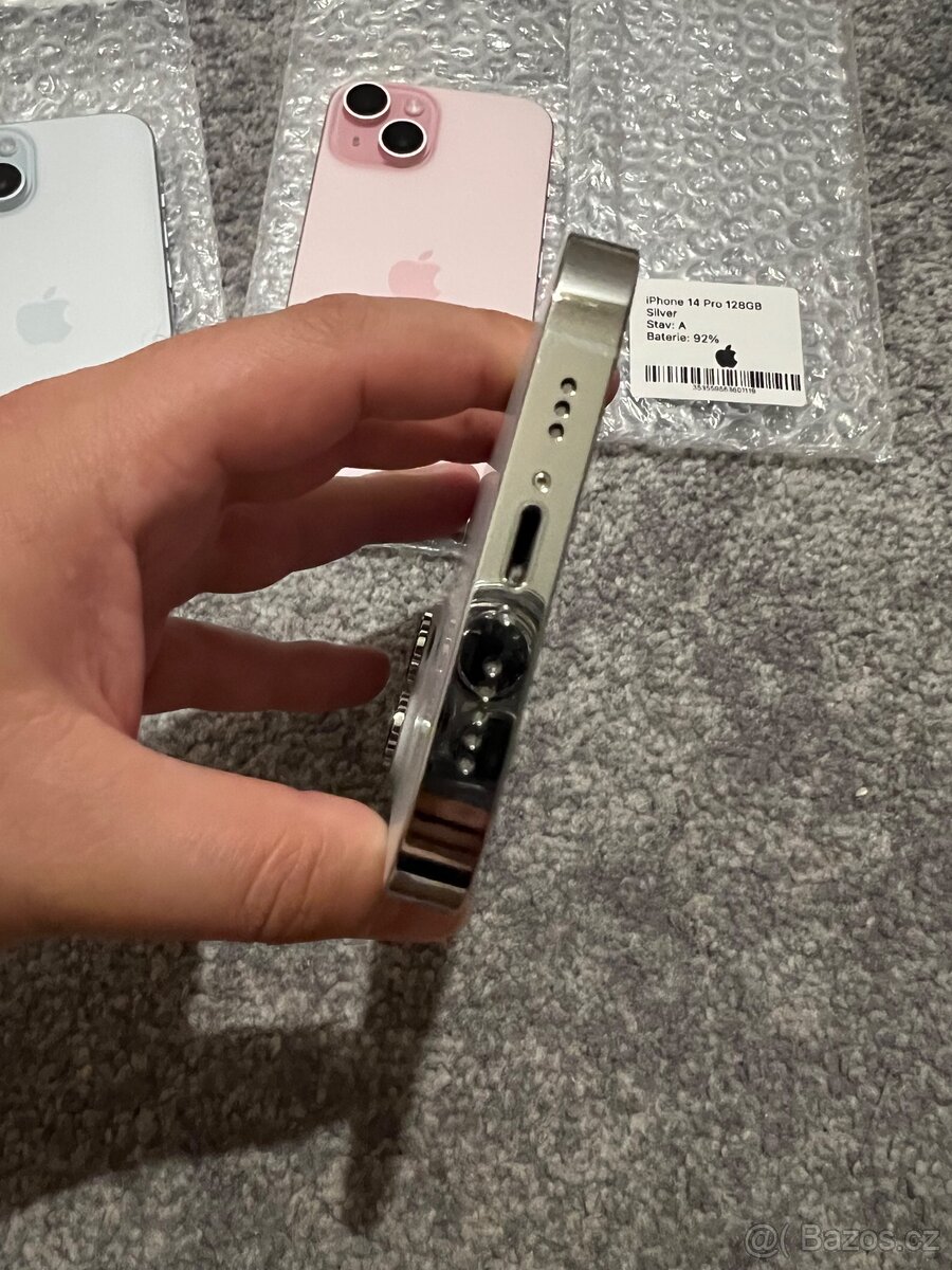 iPhone 14 PRO 128Gb…Silver…TOP stav - 3